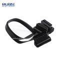 Car OBD2  double Extension flat Cable Car Diagnostic Tools obd cable factory price Fast shipping support OEM customizing